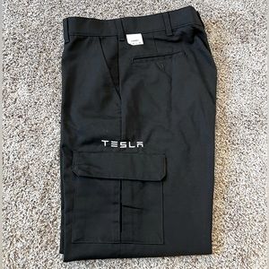 Tesla embroidered work pants. Men’s size 34x34.